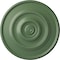 Ekena Millwork Dylar Ceiling Medallion (Fits Canopies up to 6 1/4"), Hand-Painted Athenian Green, 30"OD x 2 1/4"P CM30DYAGF - alternate 1